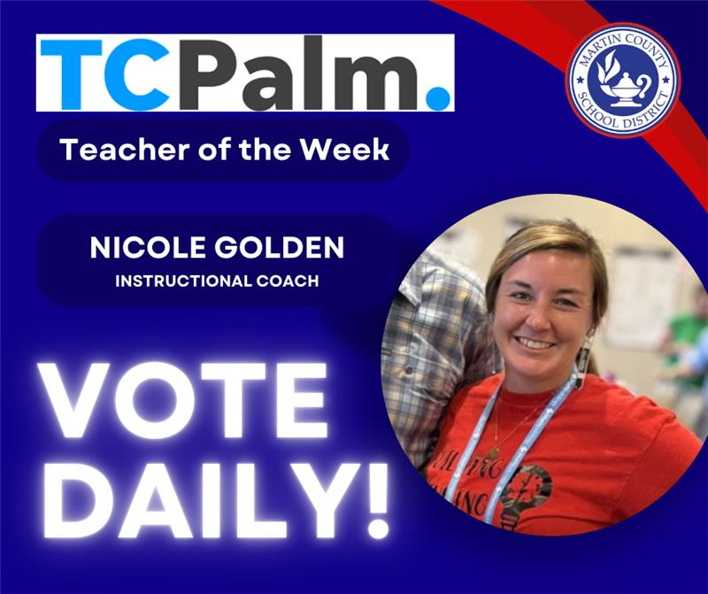 TCPalm Teacher of the Week Nominee Nicole Golden