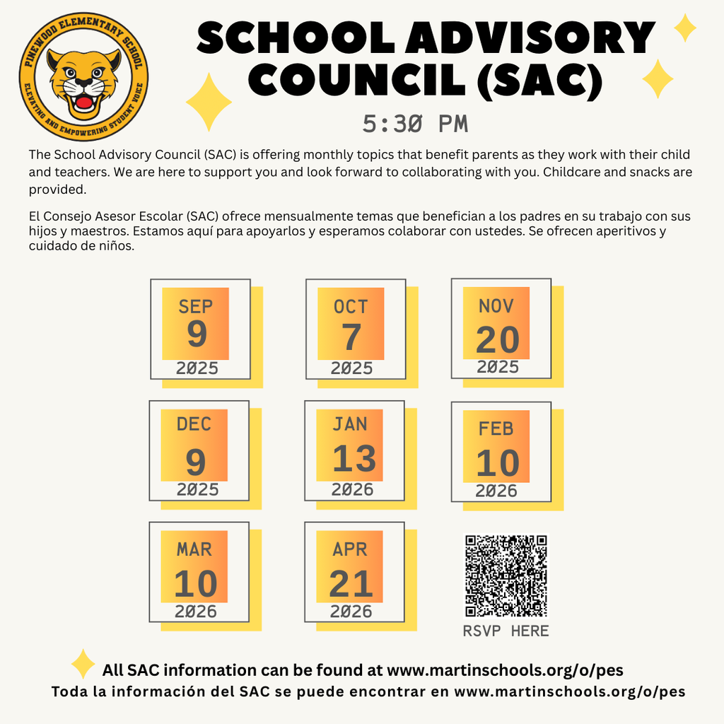 SAC Dates 2025/2026