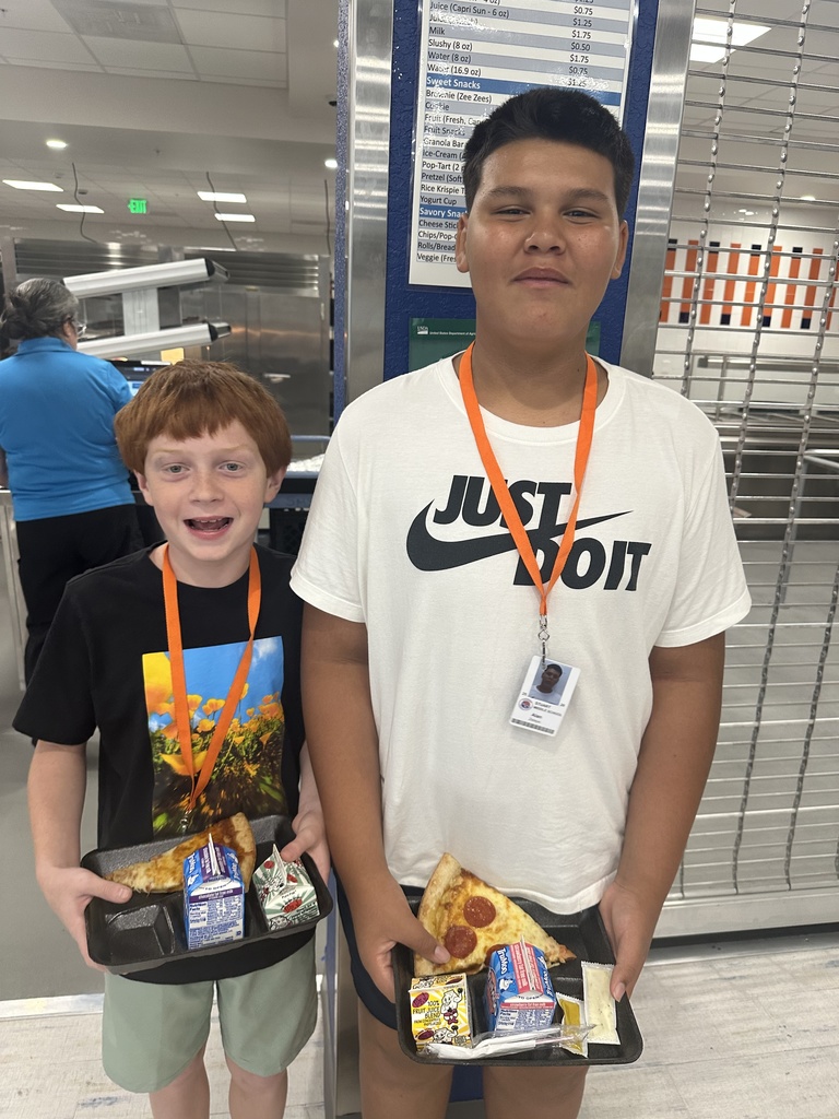 Pizza day at SMS