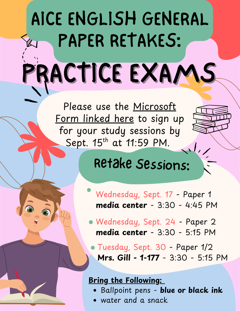AICE English General Paper Retakes Practice Exams