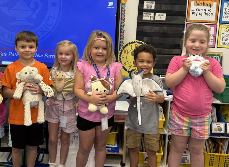 We love our stuffies!