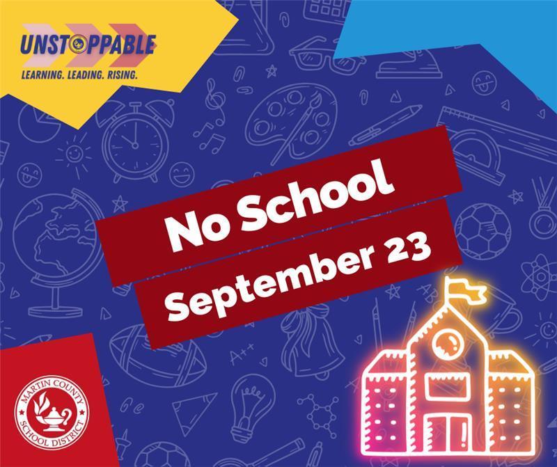 No School September 23