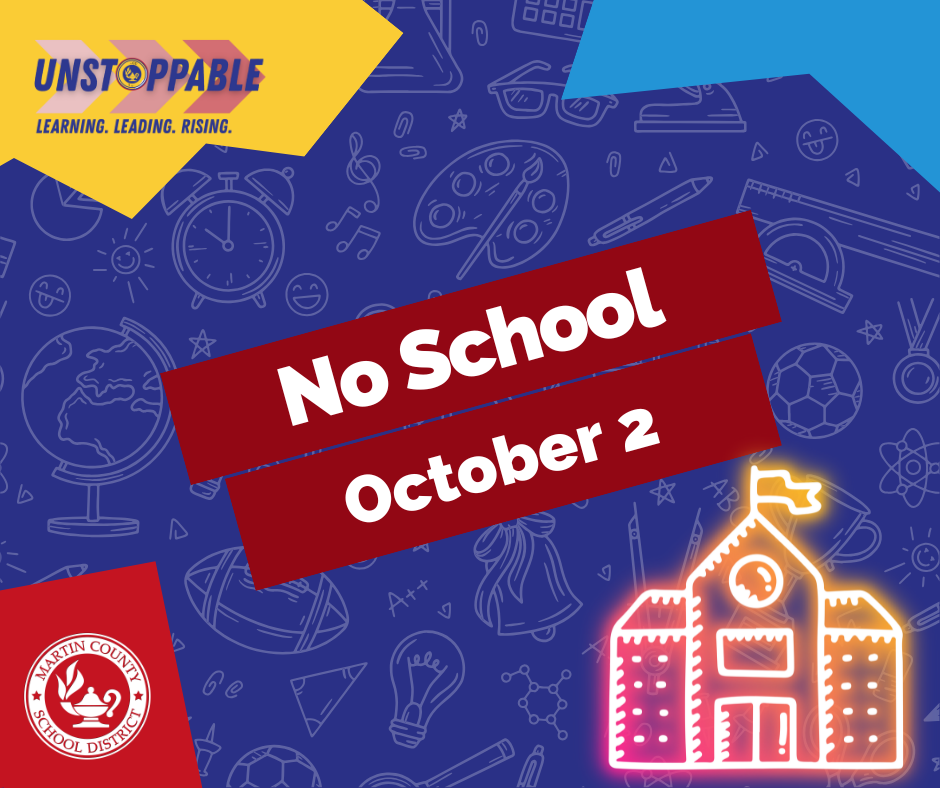 No school on October 2