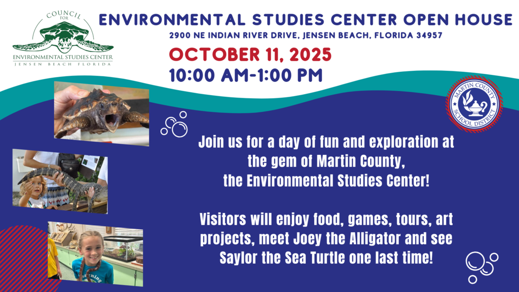 ESC Open House October 11, 2025 from 10am to 1pm
