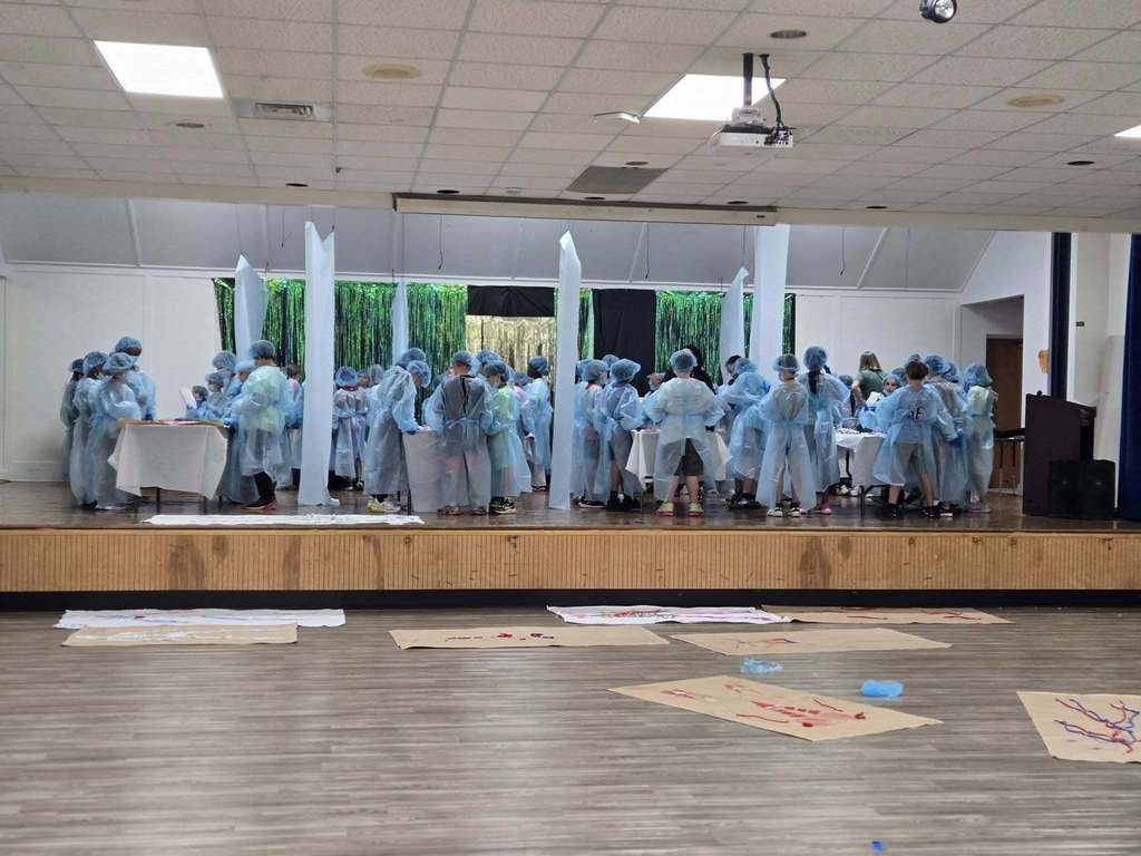 Crystal Lake Elementary 5th graders test their medical knowledge