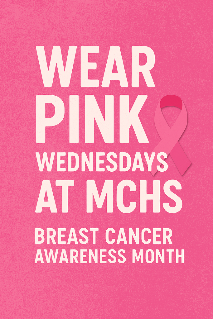 Wear Pink Wednesdays at MCHS