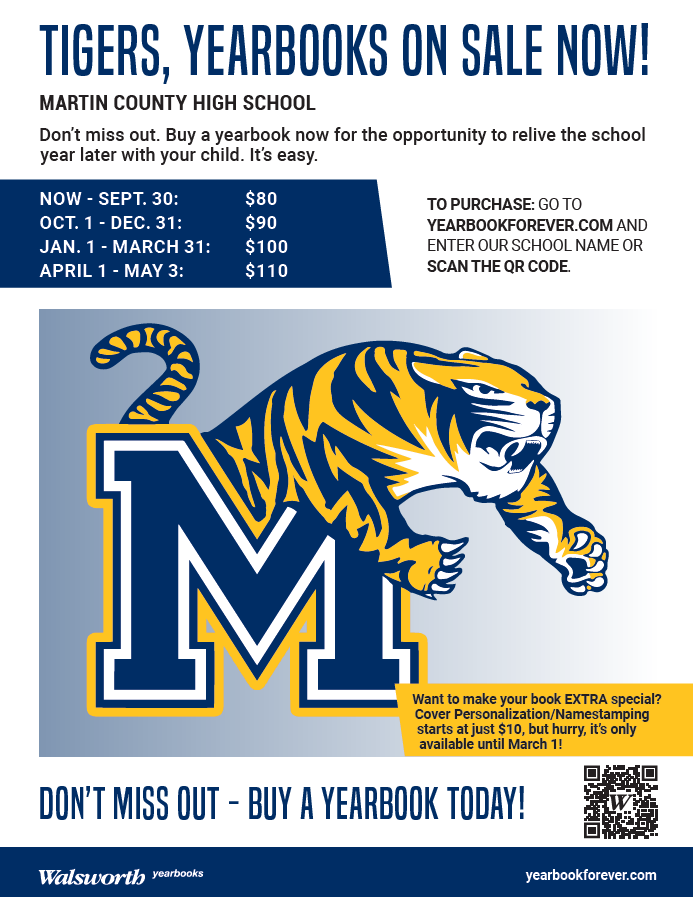 2026 MCHS Yearbooks are On Sale