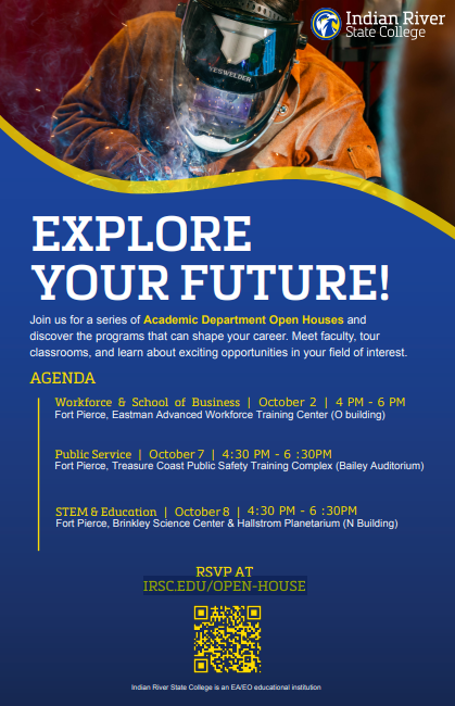 Explore Your Future @IRSC!