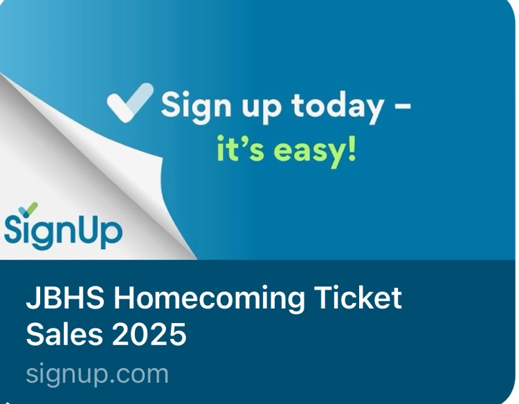 JBHS PTSA HOCO Ticket Sales