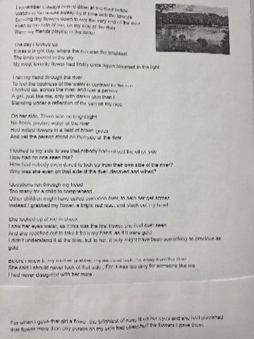 Creative Writing @MCHS