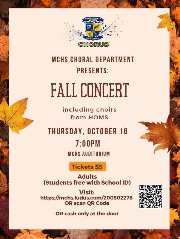 2025 MCHS Fall Chorus Concert
