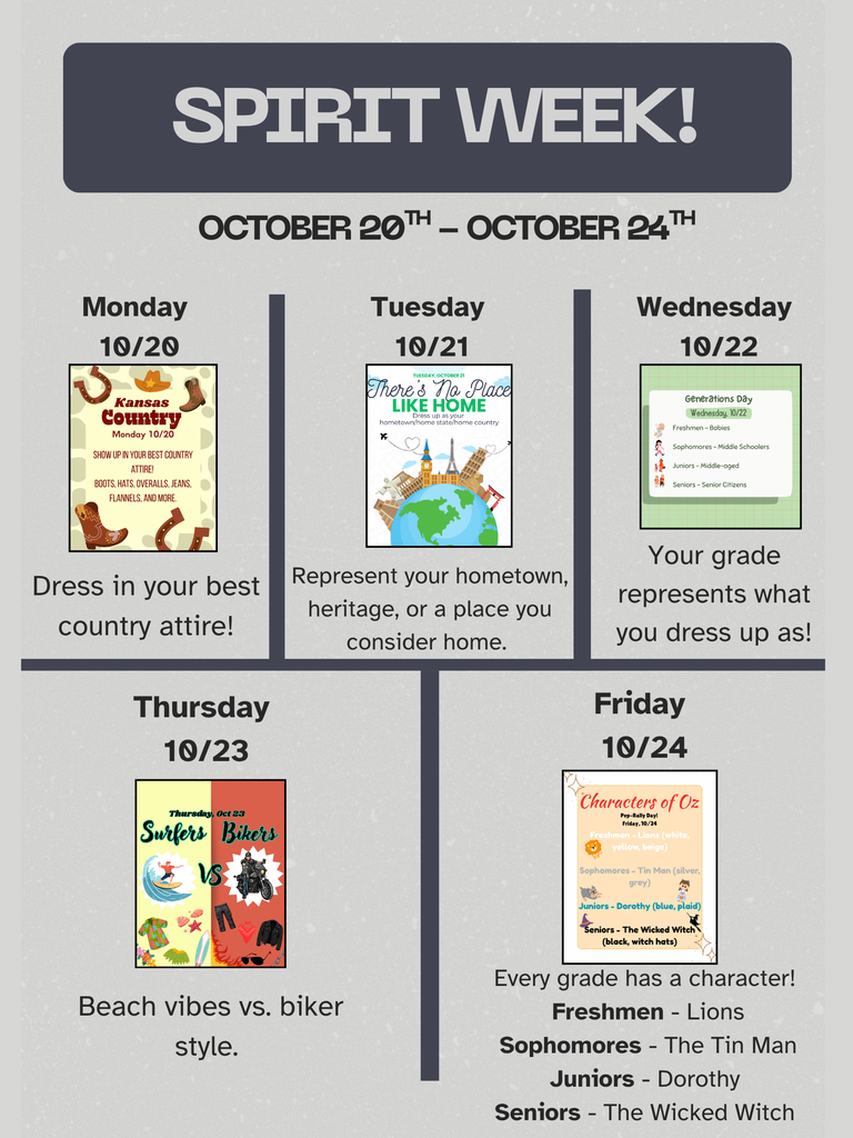 JBHS HOCO Spirit Week 2025