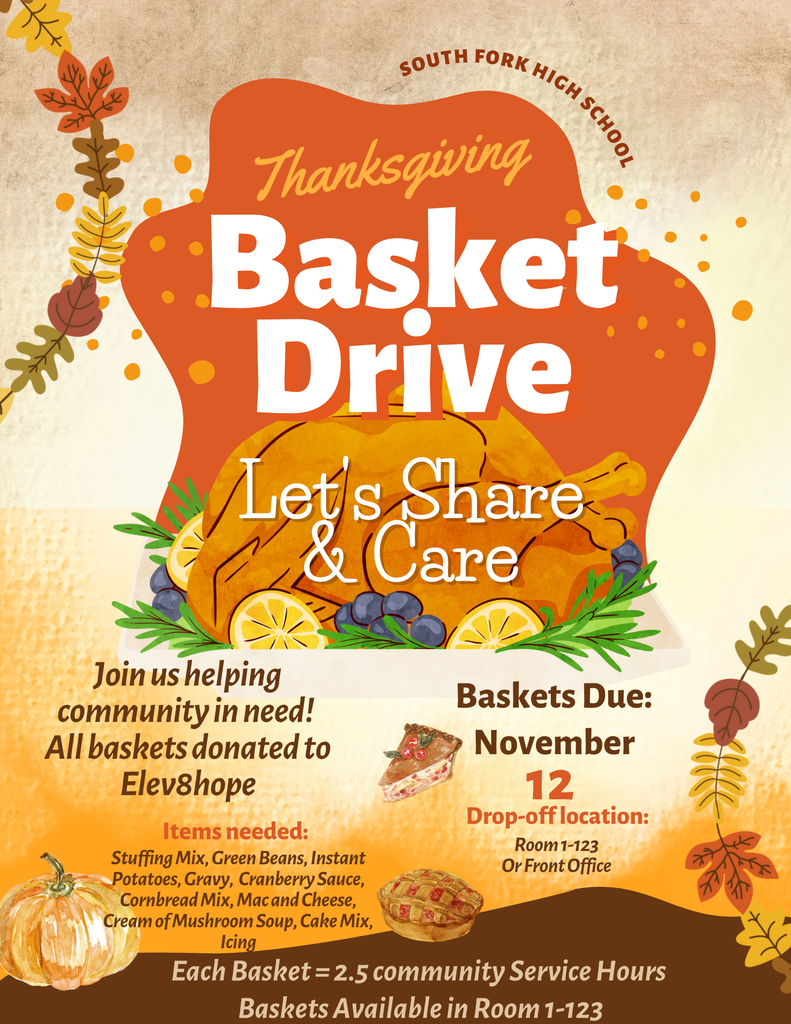 Thanksgiving Food Drive Flyer