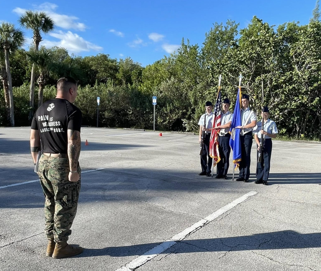 Congressman Brian Mast Military Meet (2nd Place MCHS JROTC) 