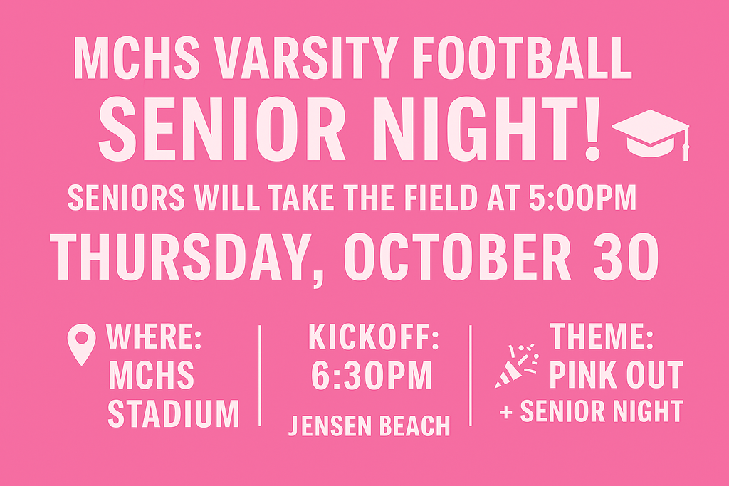 MCHS Class of 2026 Senior Football Night