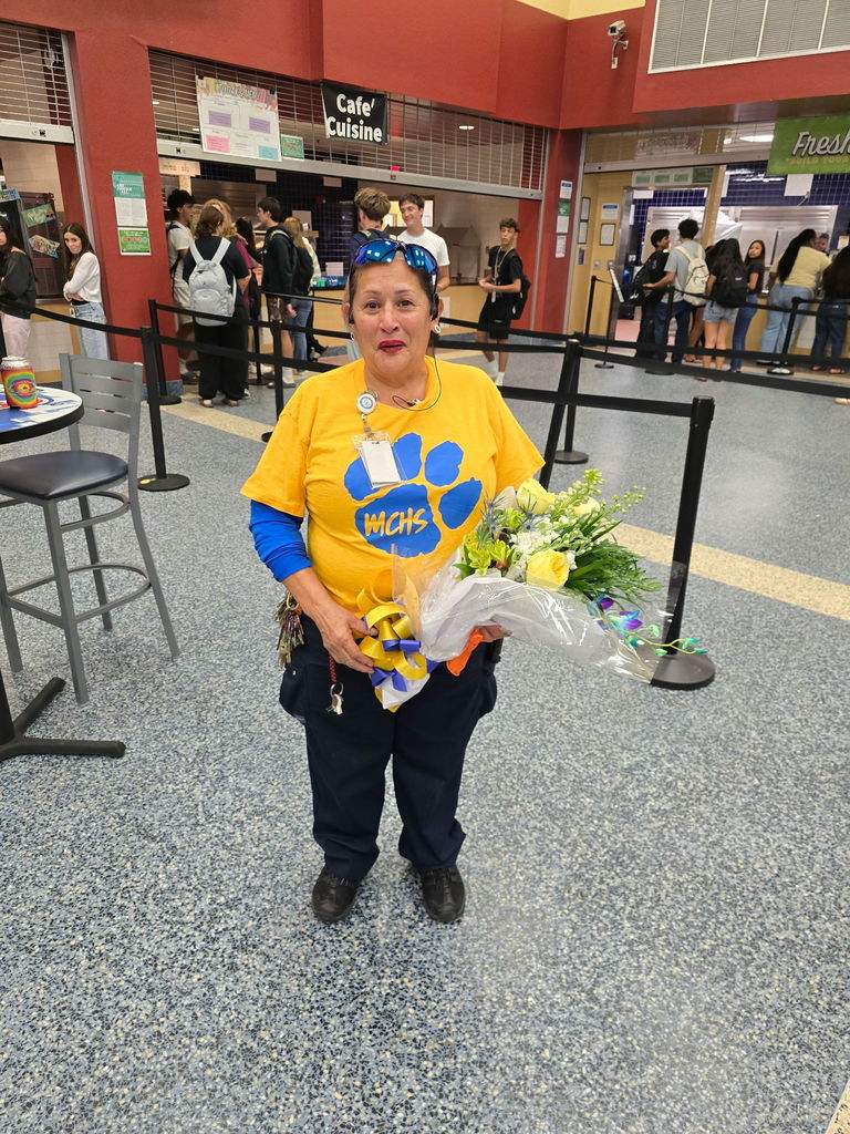 MCHS School-Related Employee of the Year - Norma Andrade
