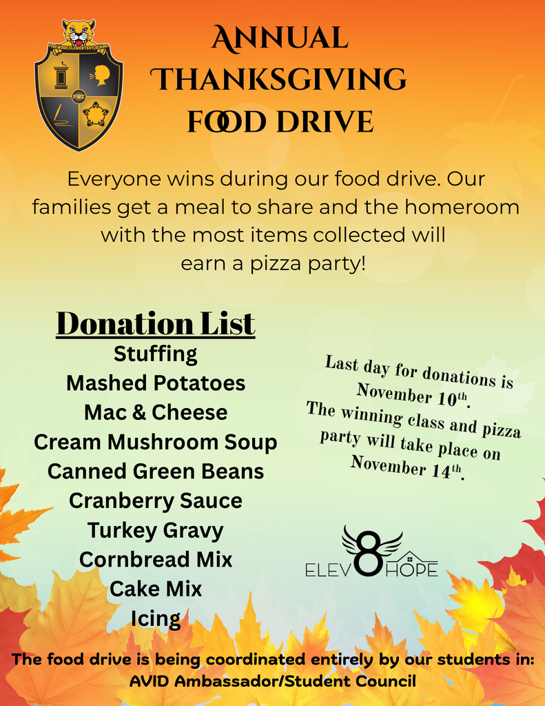 Food Drive Ffyer EN