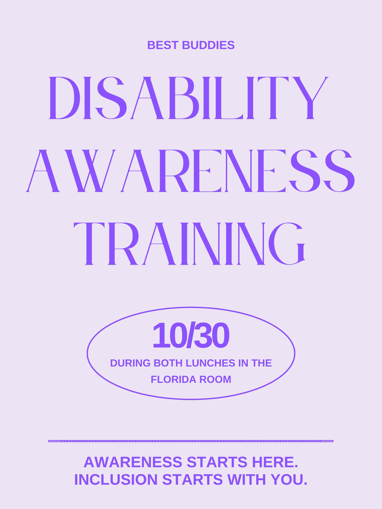 MCHS Best Buddies Disability Awareness Training