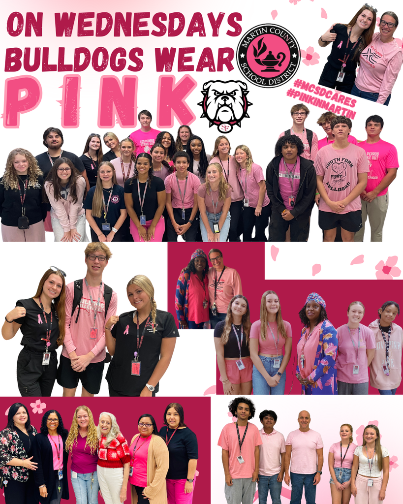 Oct22 Wed We Wear Pink!