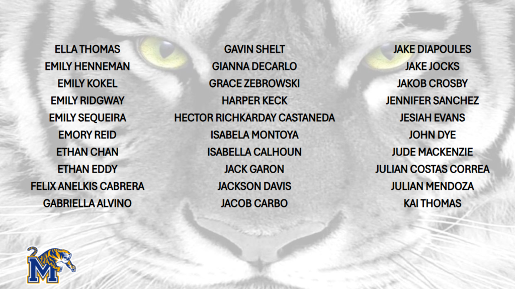 Spring 2025 MCHS AICE Diploma Recipients