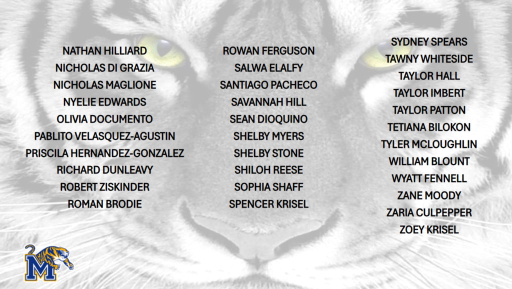 Spring 2025 MCHS AICE Diploma Recipients