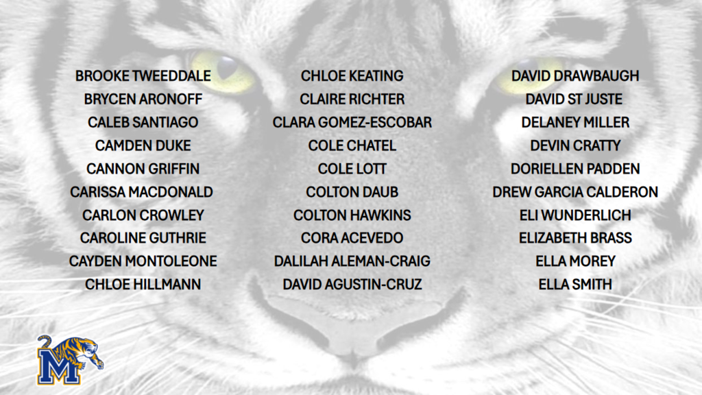 Spring 2025 MCHS AICE Diploma Recipients