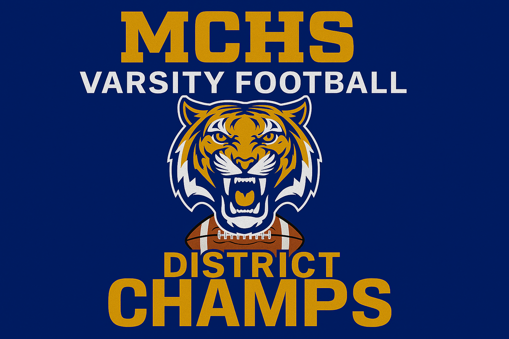 MCHS Varsity Football District Champs