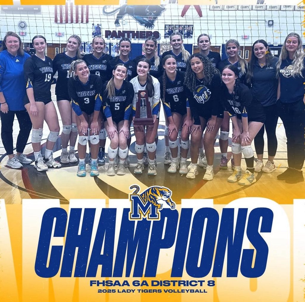 MCHS Volleyball district champs