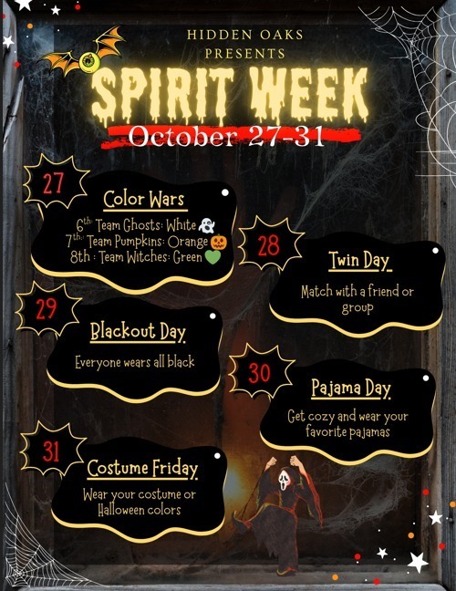 HOMS Spirit Week
