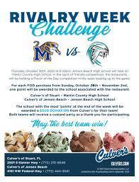 Rivalry Week Challenge - Culver's