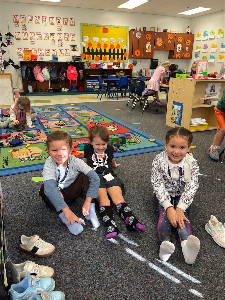 Kids sitting on floor