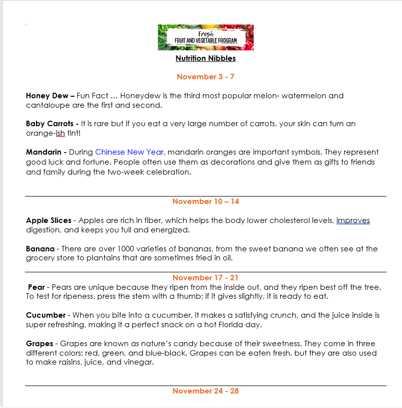 FFVP Nutrition Nibbles Nov 2025