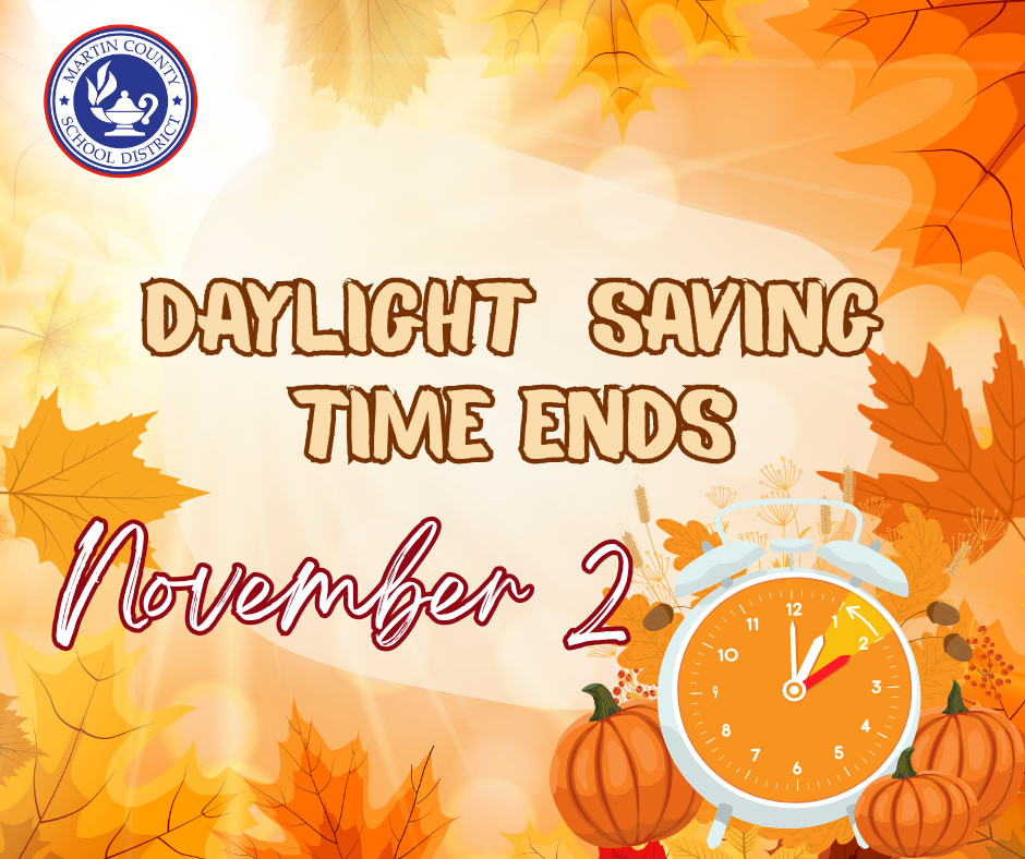 Daylight Saving Time ends