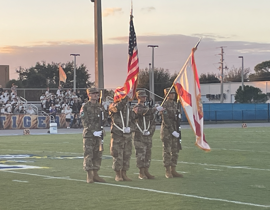 JROTC Joint Color Guard - JBHS and MCHS