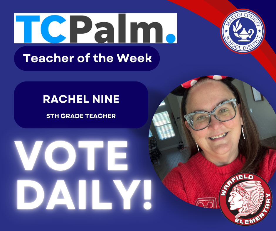 TCPalm Teacher of the Week nominee Rachel Nine