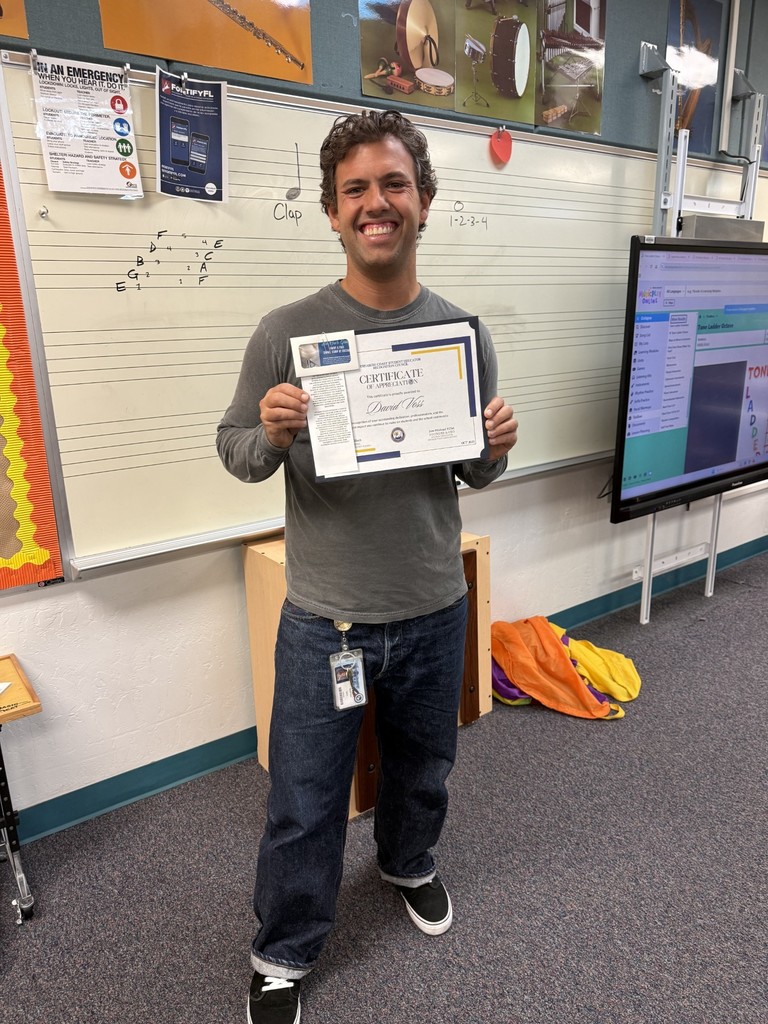 Mr. Voss: HSE Teacher of the Month