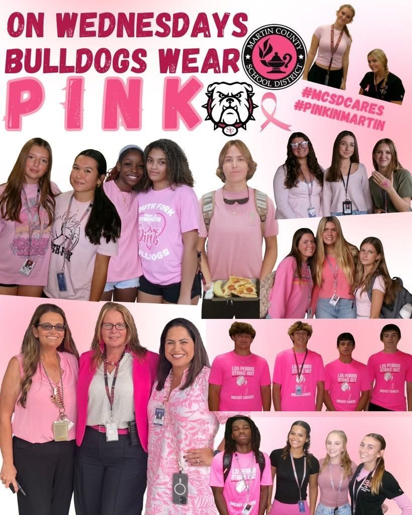 MCSD wears pink for October Awareness