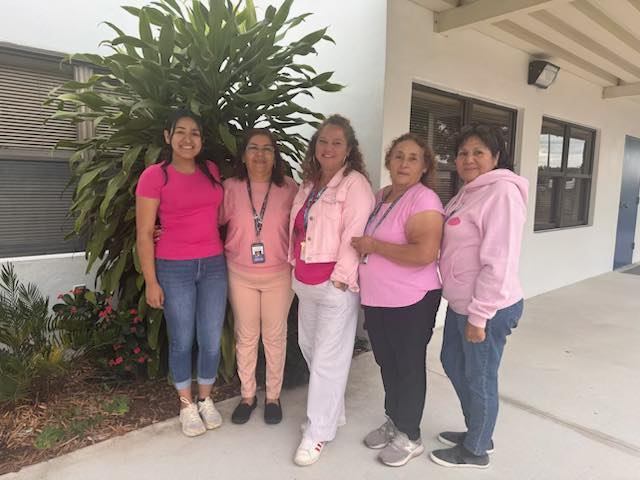 MCSD wears pink for October Awareness