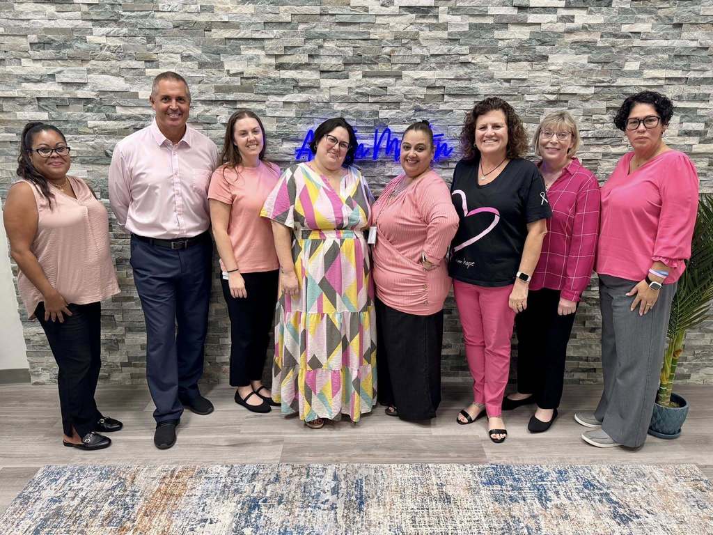 MCSD wears pink for October Awareness