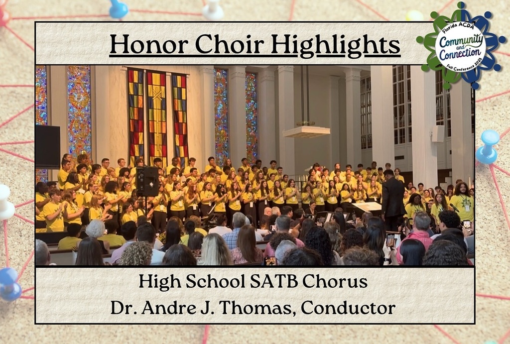 SFHS senior selected for Florida ACDA honors choir
