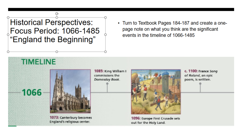 Historical Perspectives @MCHS