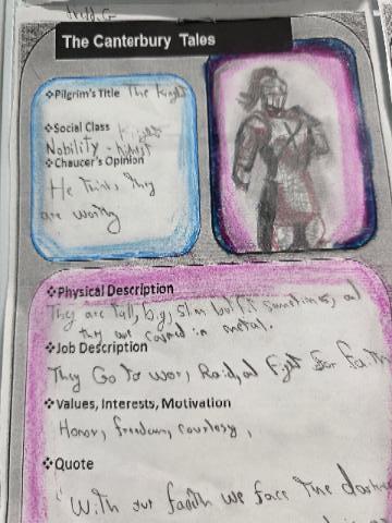 Pilgrim Trading Cards @MCHS