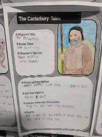 Pilgrim Trading Cards @MCHS