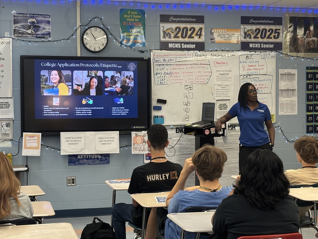 Keiser University Guest Speaker @MCHS