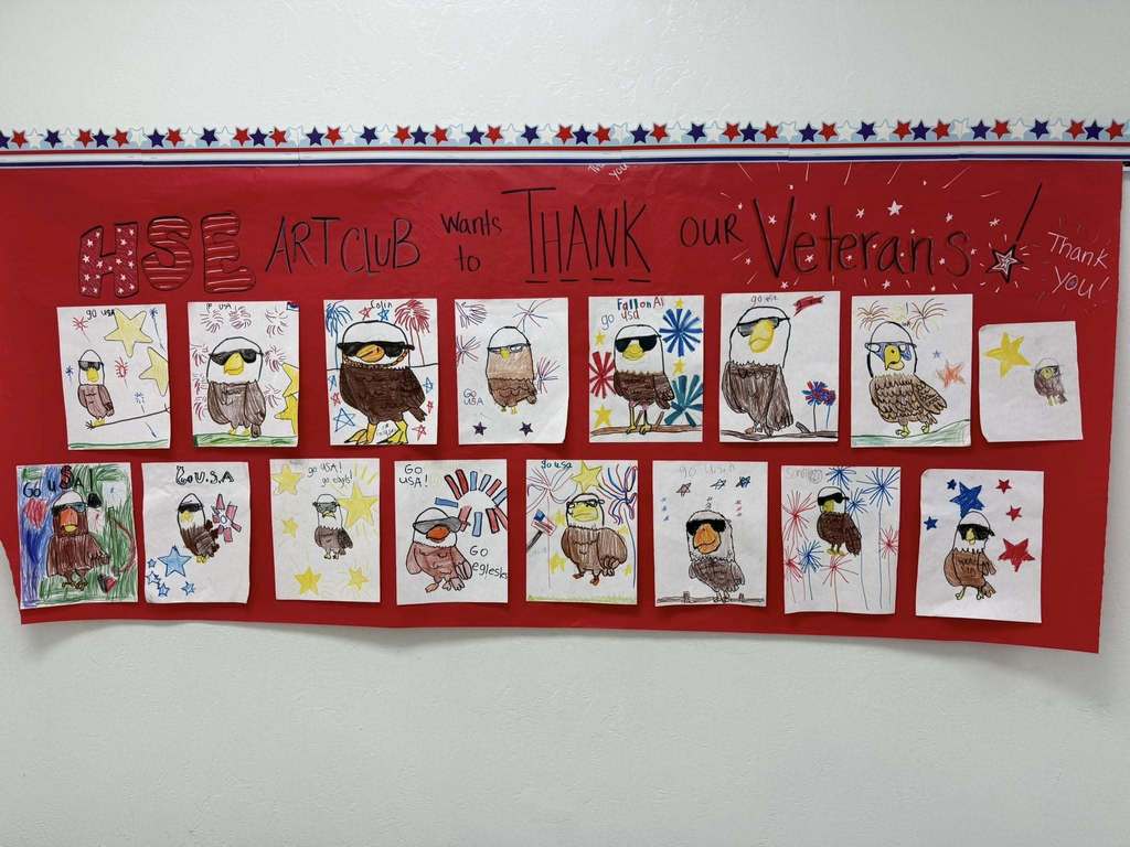 HSE Art honors veterans