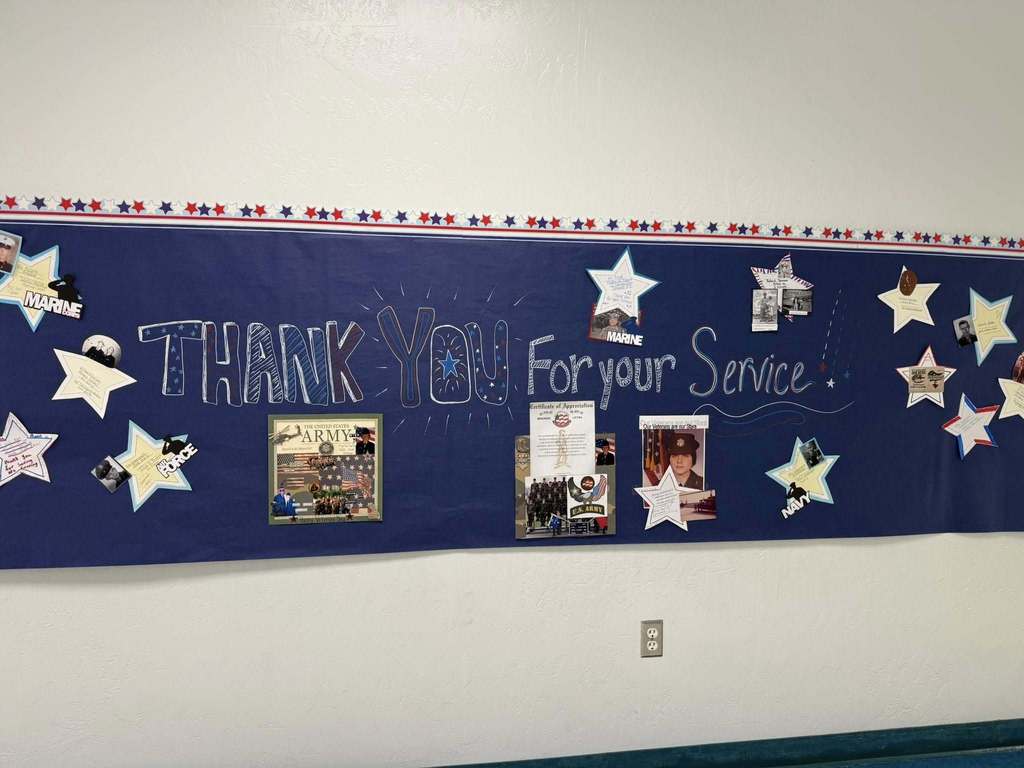 Thank you for your service banner