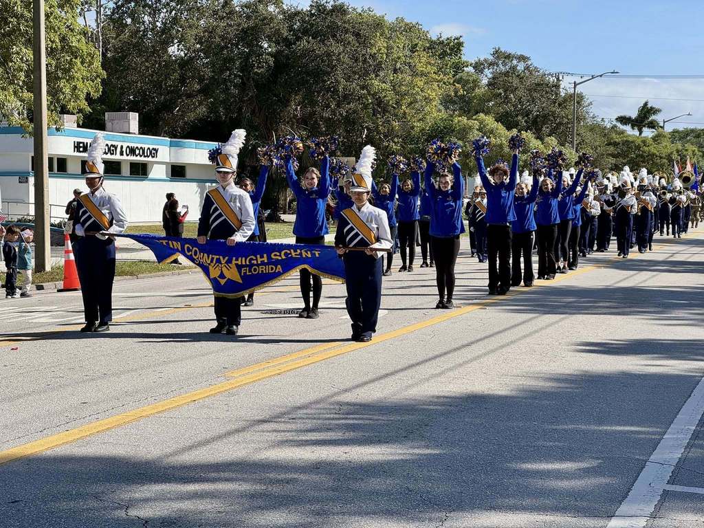 MCSD students, superintendent and school board members participate in Veterans Day Parade
