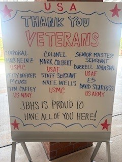 JBHS Veteran's Day 2025