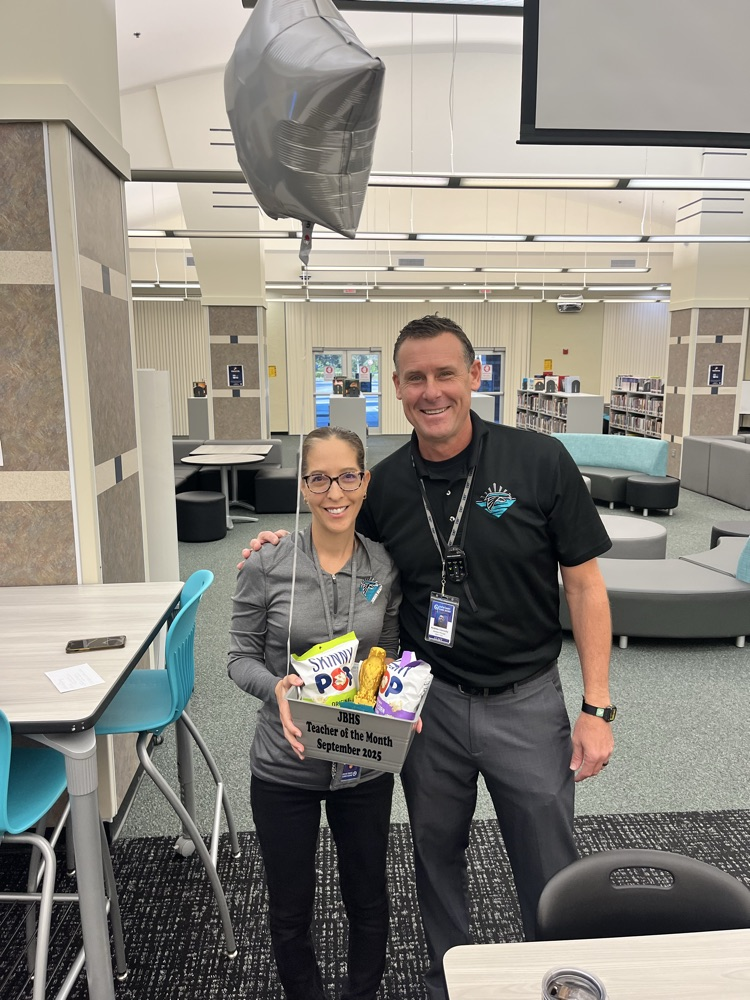 JBHS Teacher of the Month