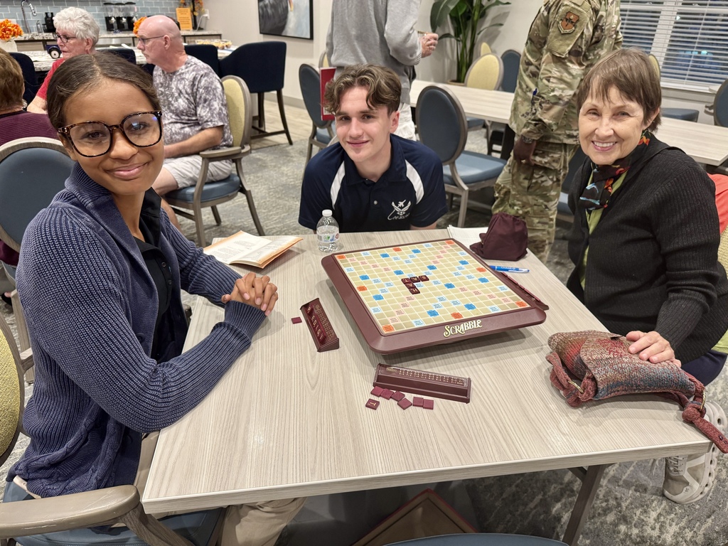 JBHS JROTC cadets visit Sovana at Stuart ahead of Veterans Day